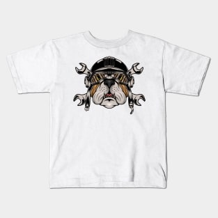 Bulldog Rider Kids T-Shirt